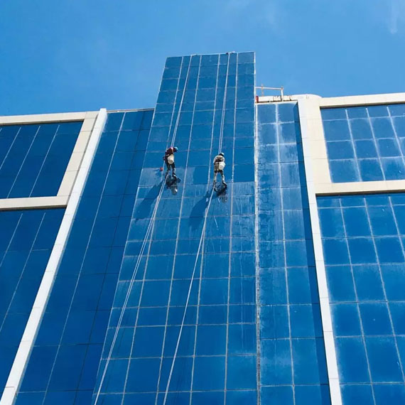 Building Exterior Glass Cleaning Services Chennai