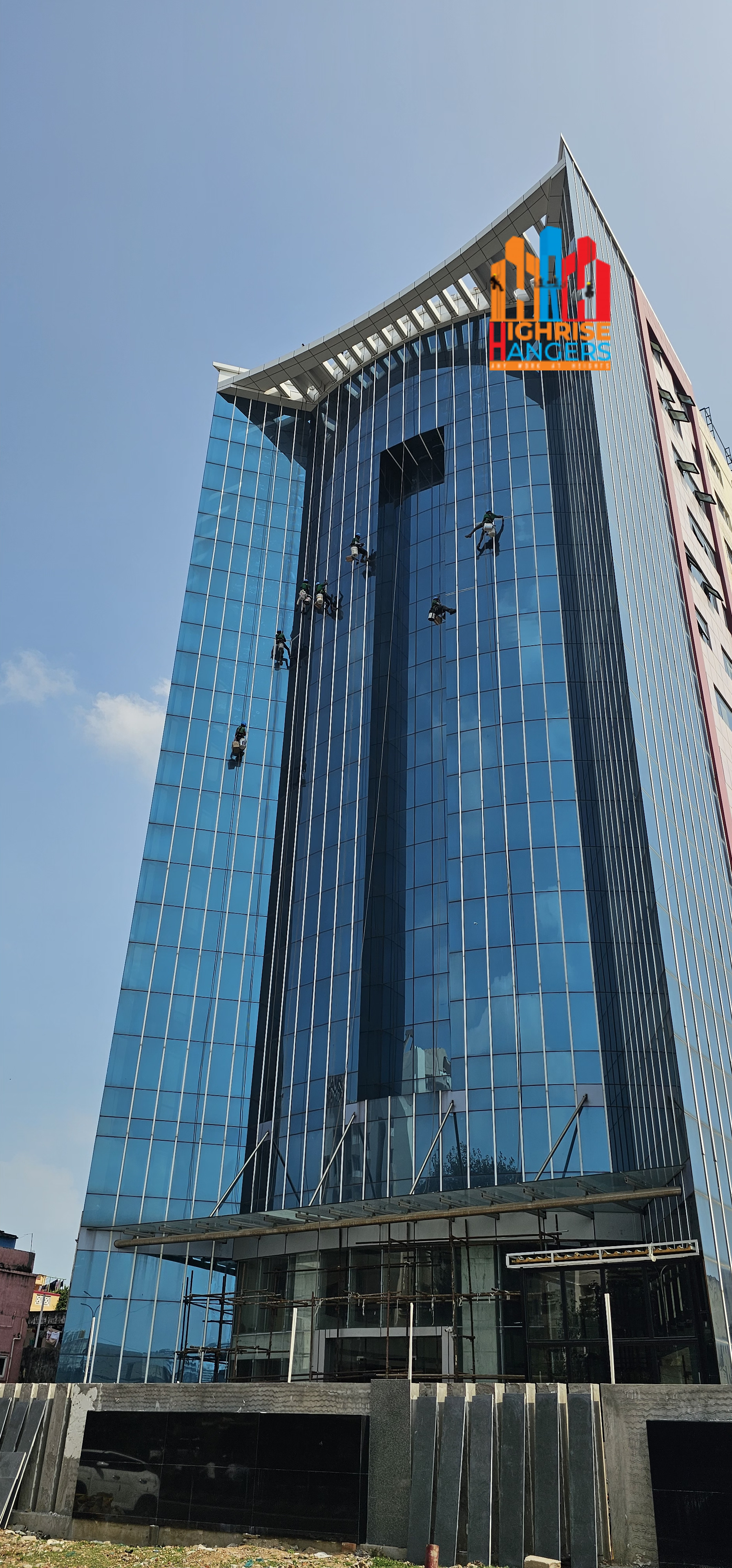 Building Exterior Window Glass Cleaning Services in Bapatla